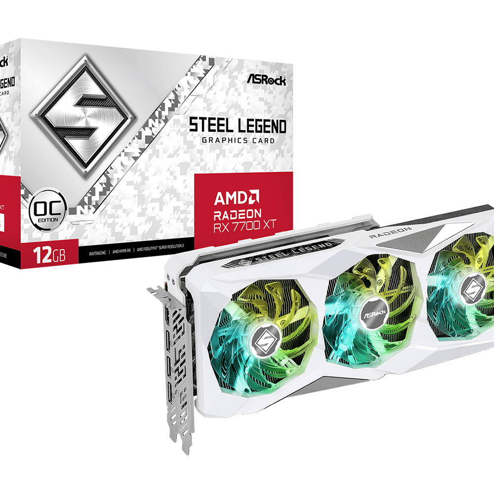 Radeon RX 7700 XT Steel Legend 12GB OC(L1)